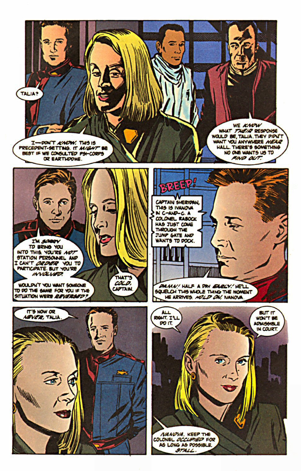 Read online Babylon 5 (1995) comic -  Issue #3 - 17