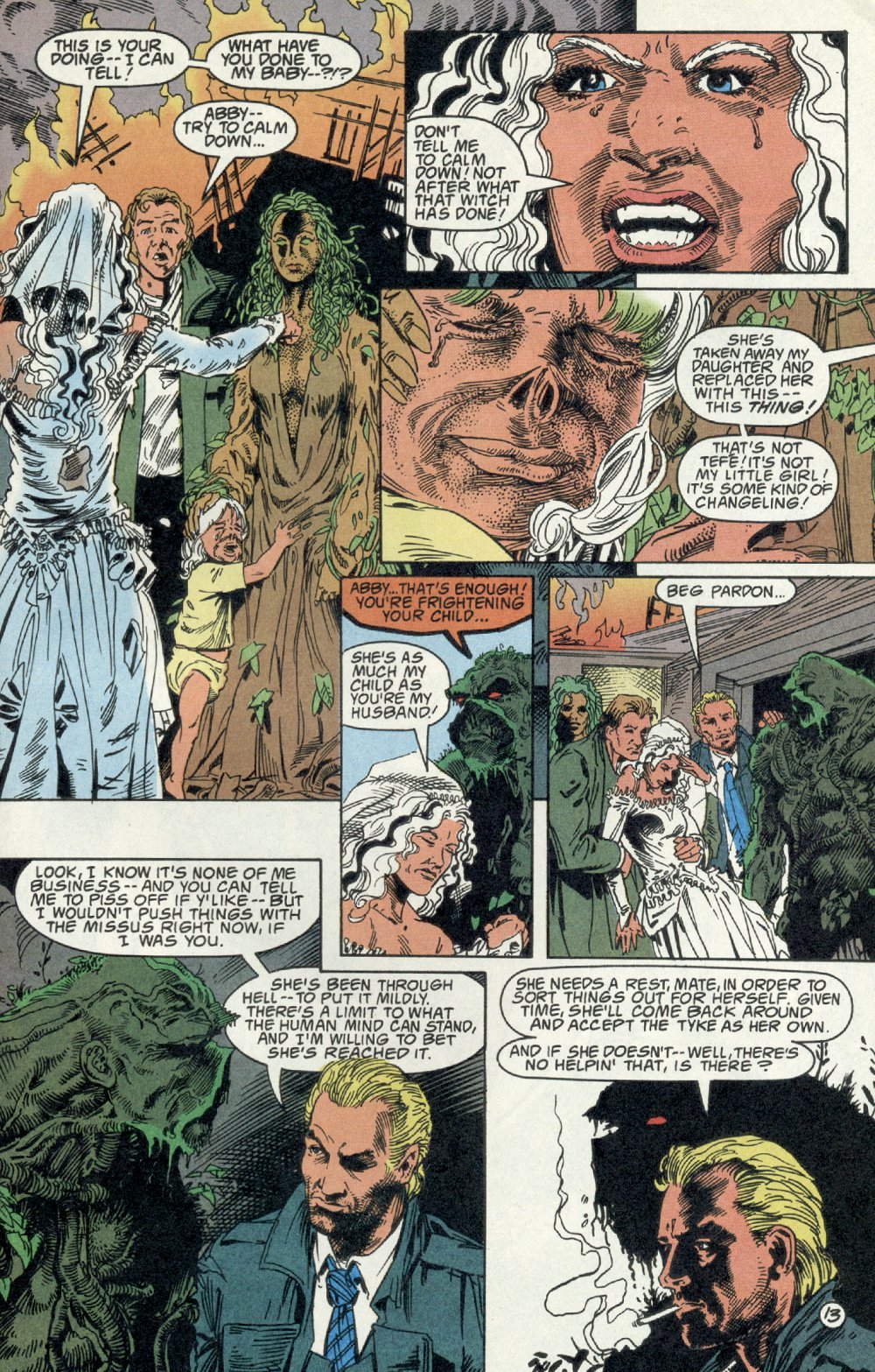 Swamp Thing (1982) Issue #138 #146 - English 14