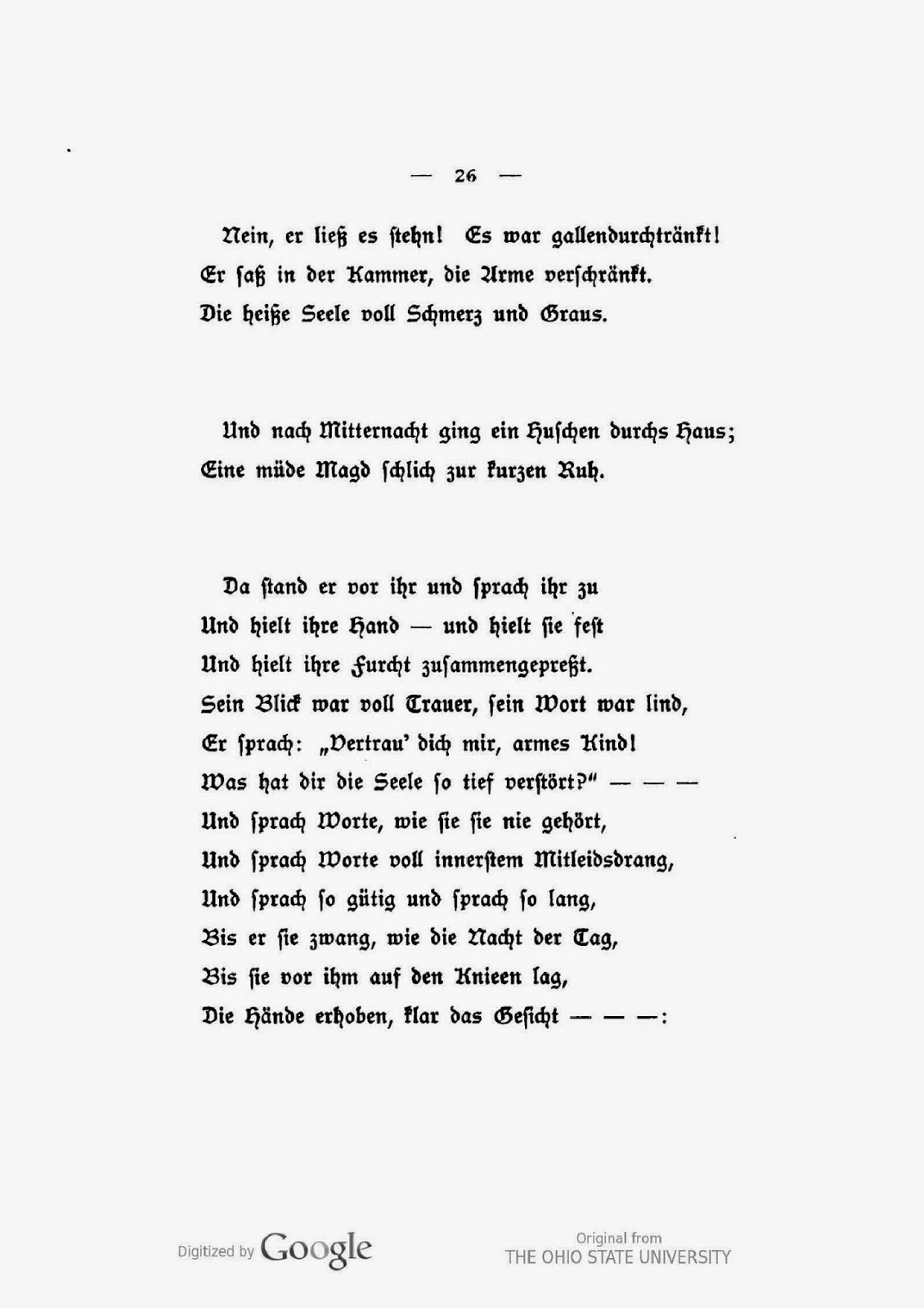 Epoesie Frida Schanz Das Hexenkind