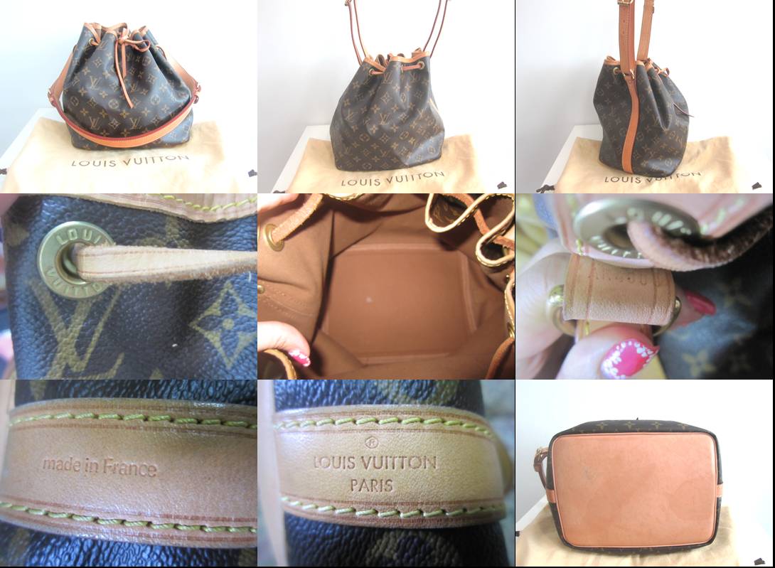 The Bags Affairs ~ Satisfy your lust for designer bags: LOUIS VUITTON MONOGRAM CANVAS PETIT NOE ...