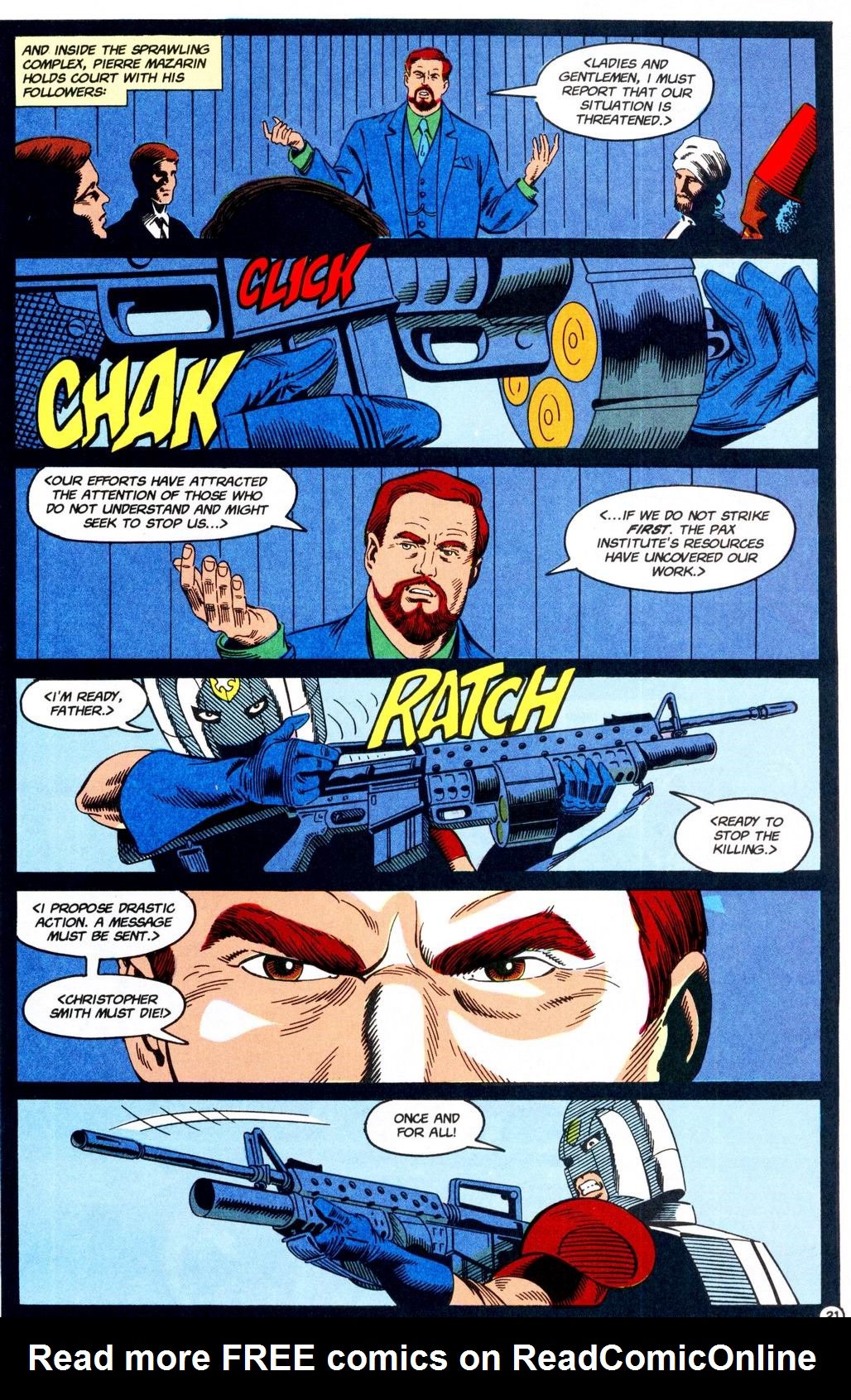 Read online Checkmate (1988) comic -  Issue #24 - 22