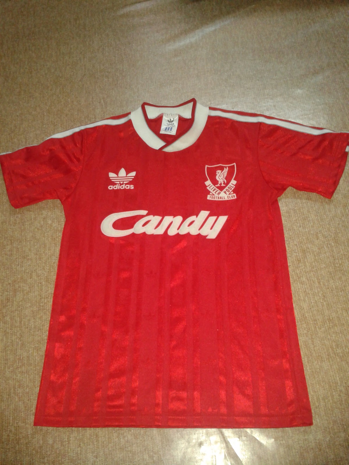 STYLOBUNDLE VTG LIVERPOOL CANDY JERSEY 1988/89(SOLD)