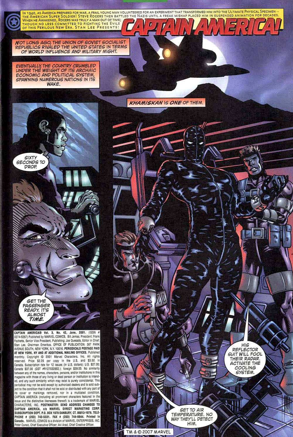 Read online Captain America (1998) comic -  Issue #42 - 3