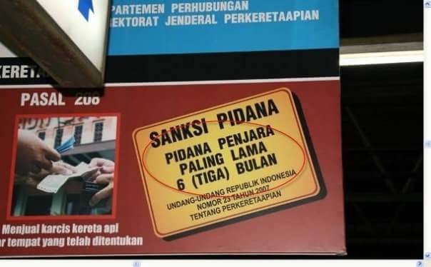 Ngakak! Tulisan Publik Ini Konyol Banget!
