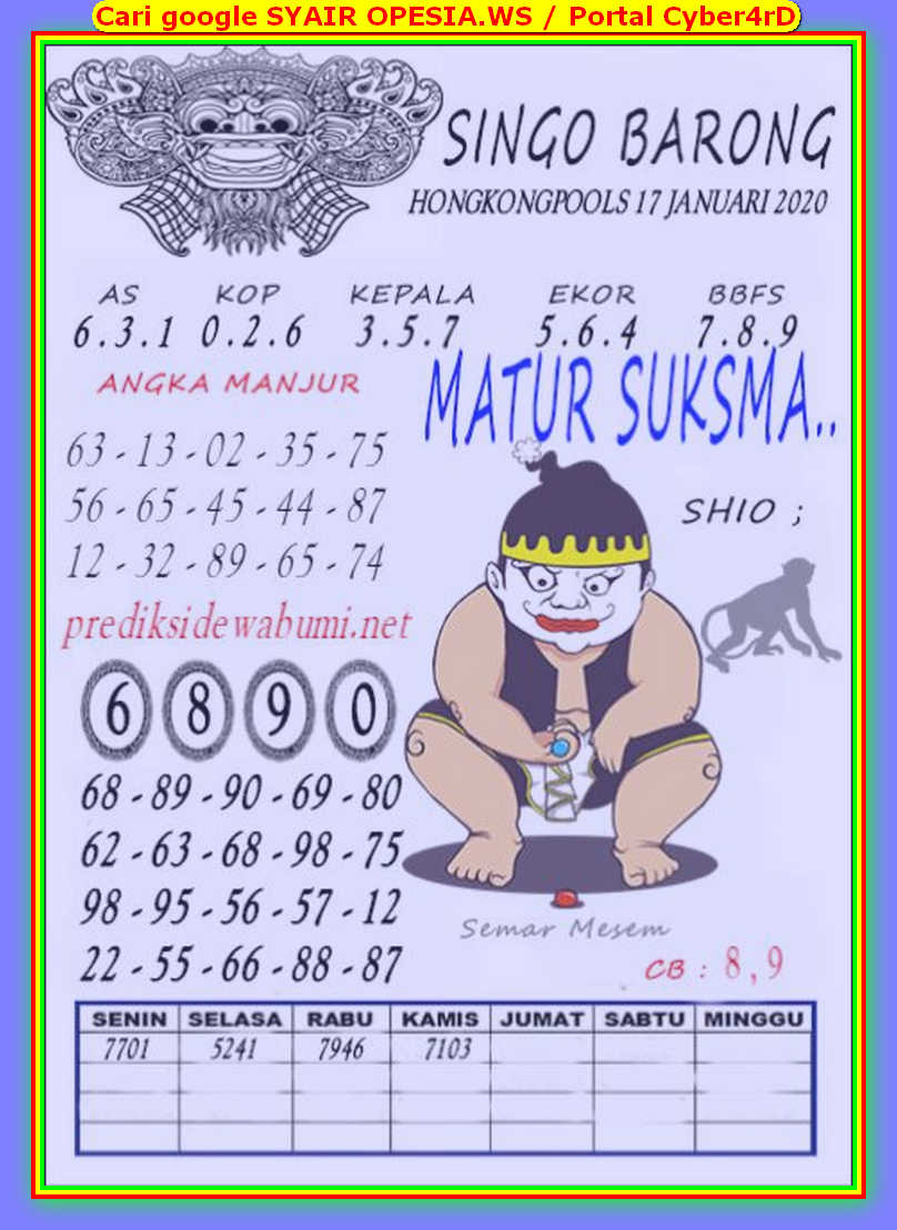 ᕘᕘ Prediksi kampleng sgp 17 januari 2022  ಈ 