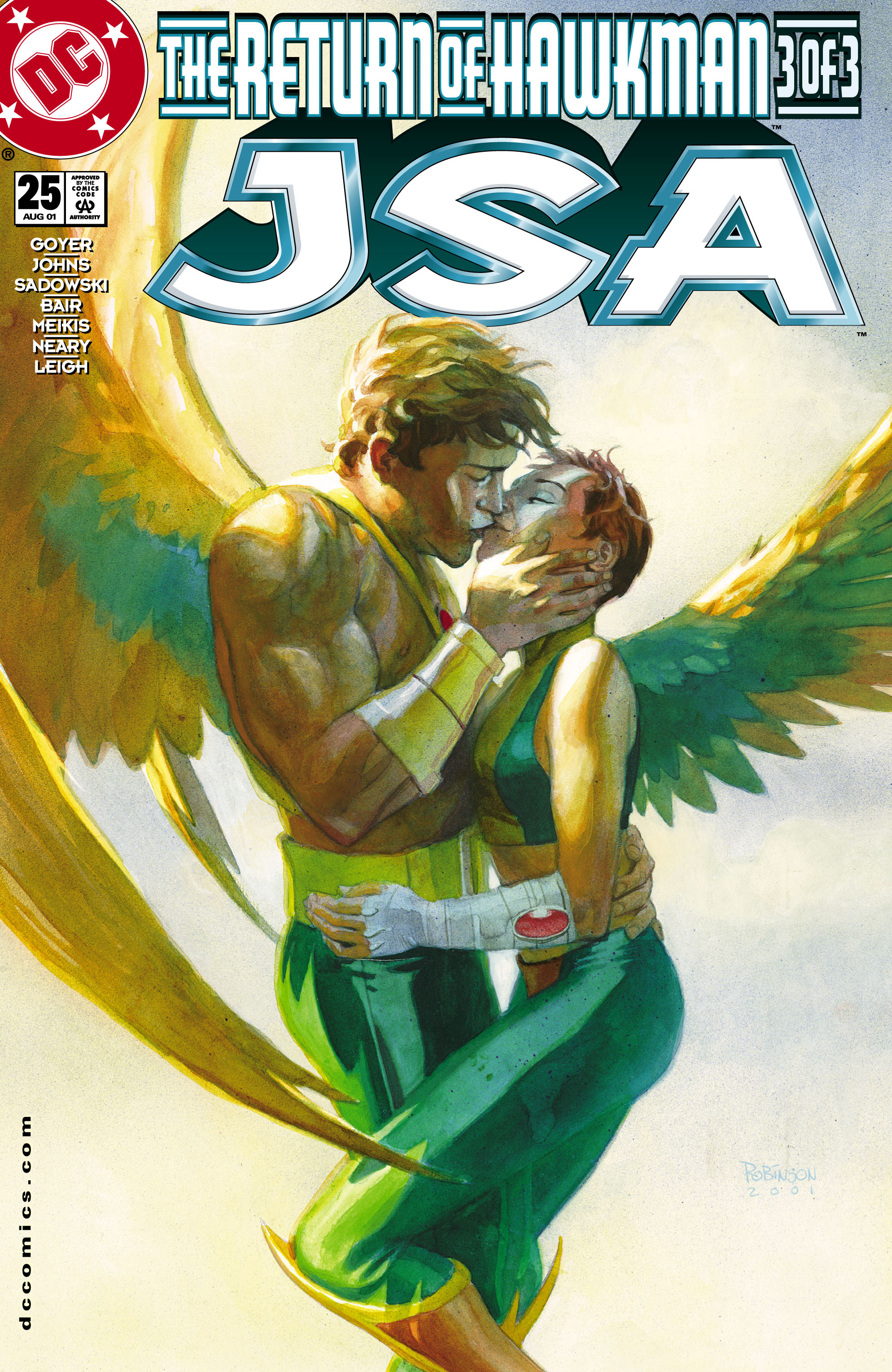 Read online JSA (1999) comic -  Issue #25 - 1