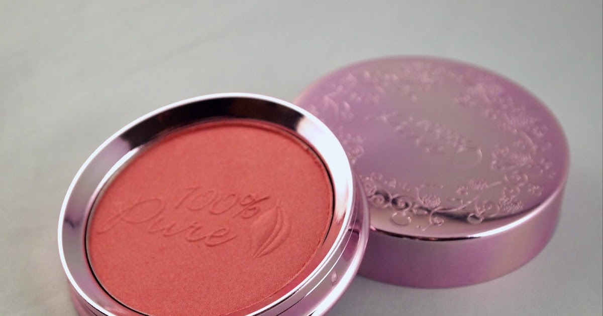 Kaylin's Kit Review 100 Pure Fruit Pigmented Blush