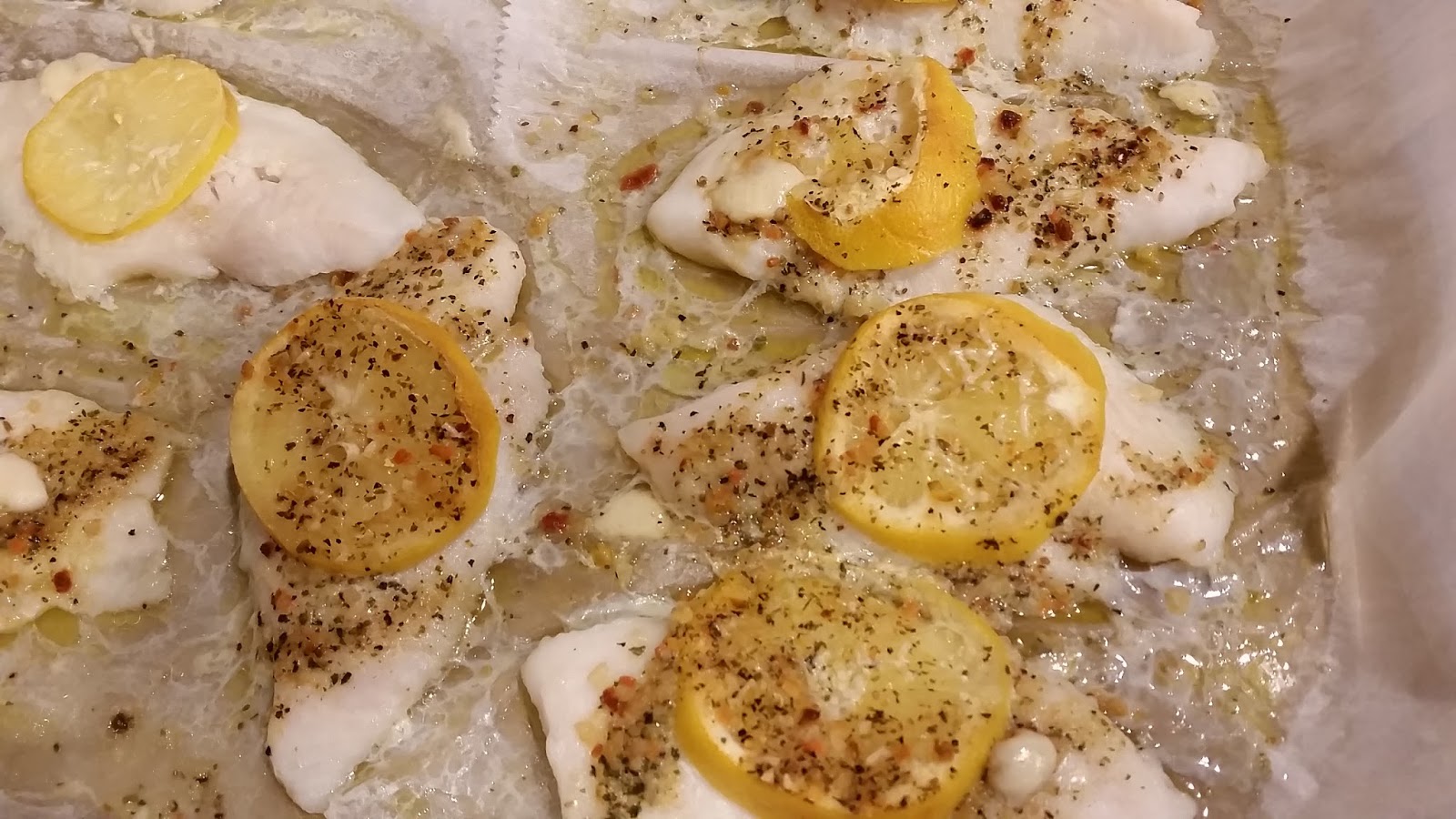 Pantry Eats Baked Lemon Swai Fish