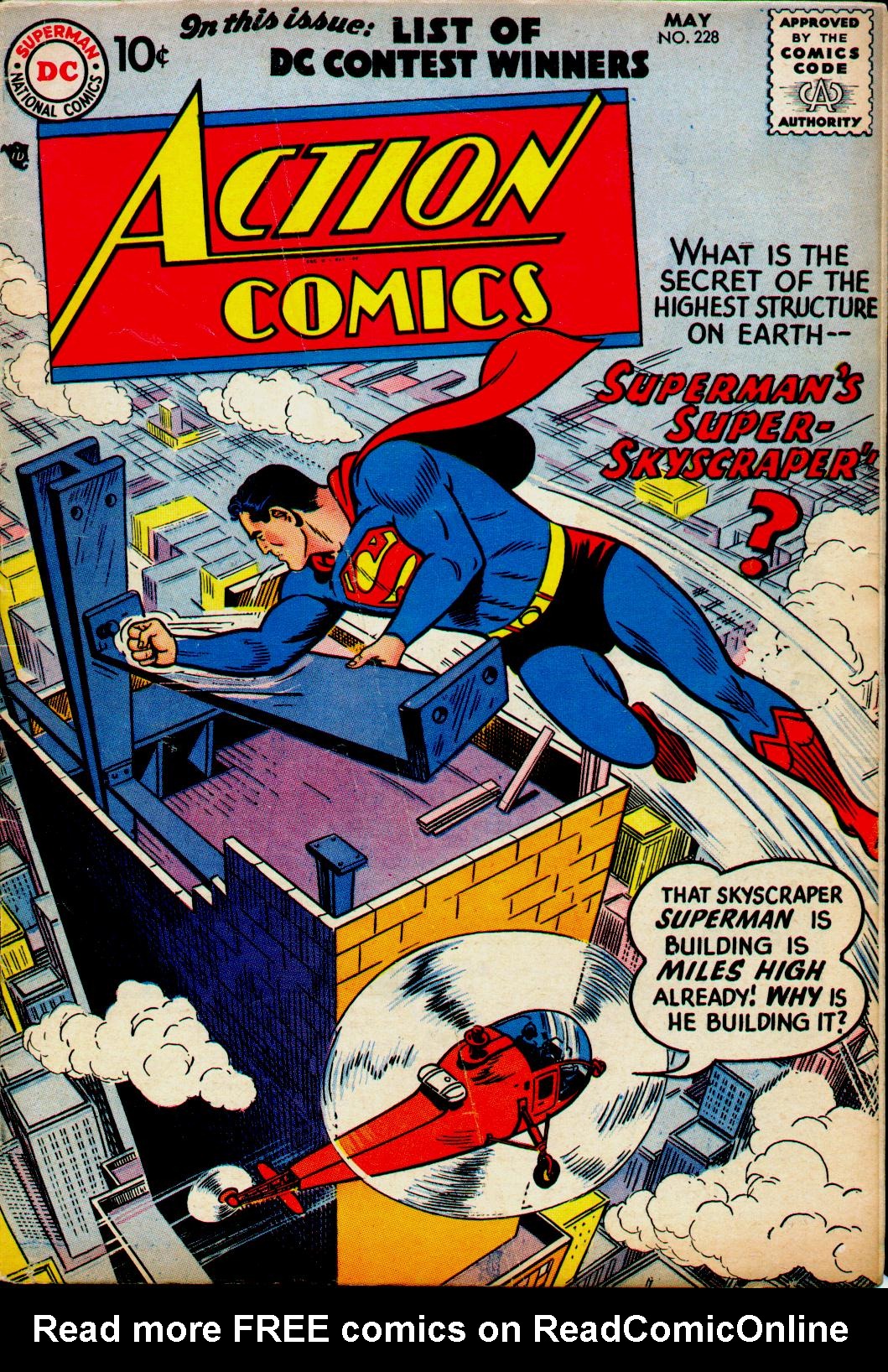 Read online Action Comics (1938) comic -  Issue #228 - 1