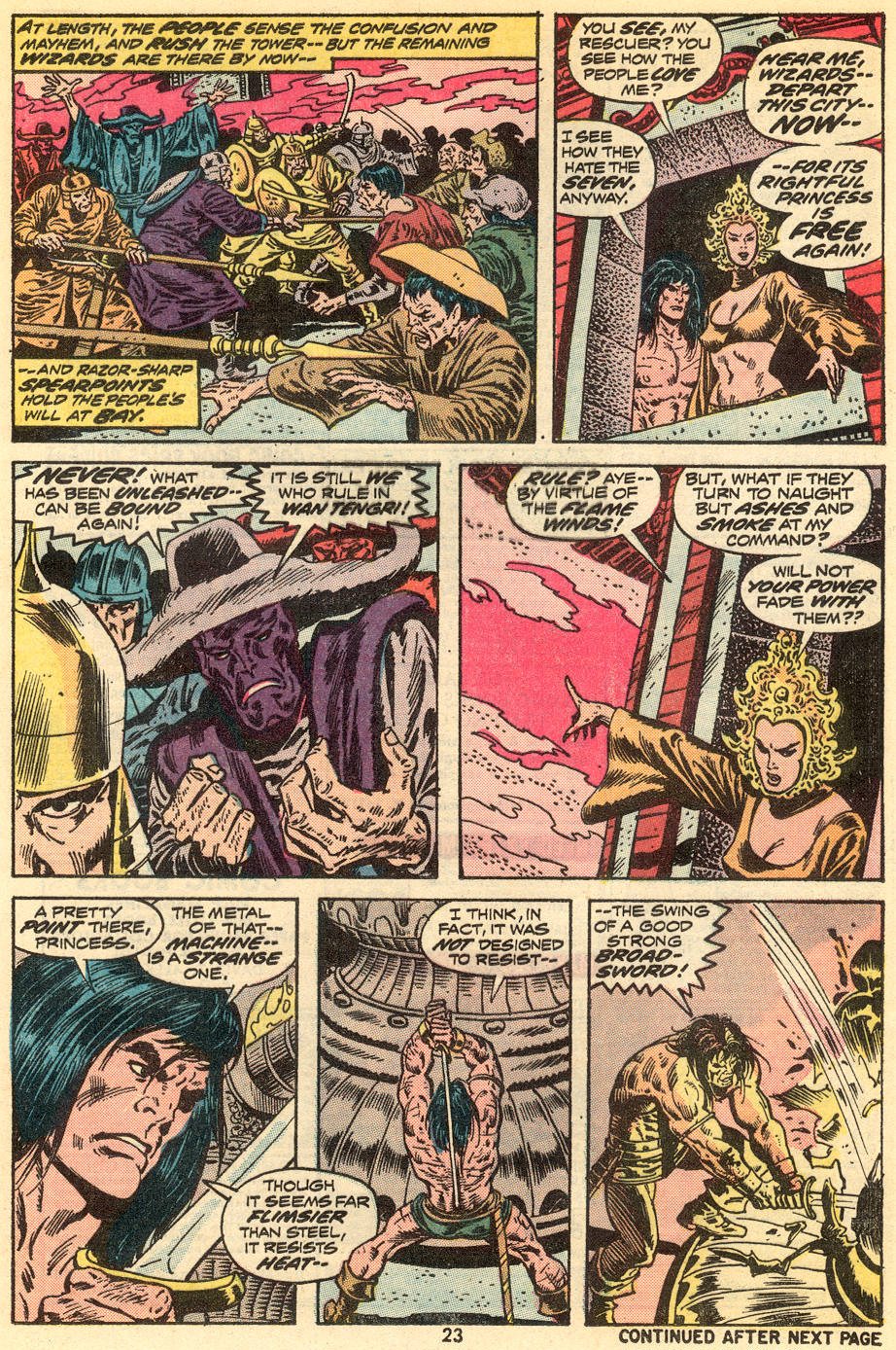 Read online Conan the Barbarian (1970) comic -  Issue #34 - 15