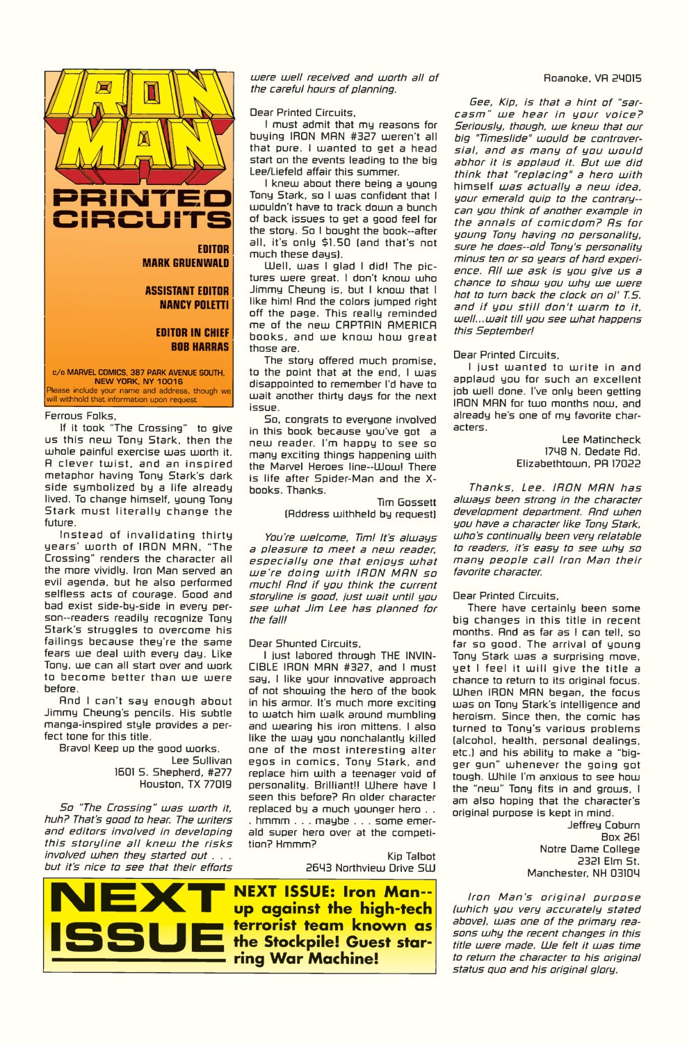 Read online Iron Man (1968) comic -  Issue #329 - 24