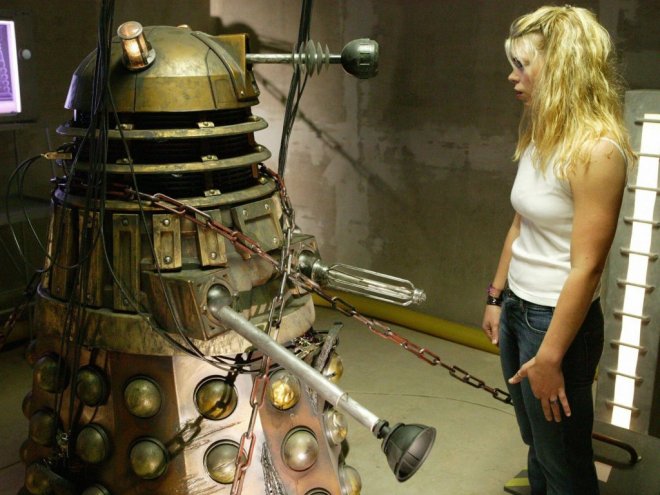 The last Dalek and Rose