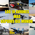 🔴  TOP 10 los Aviones mas RÁPIDOS del Mundo. ✅✈