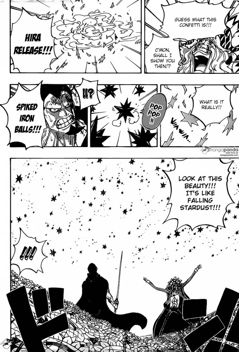 One Piece Ch 776: The Coliseum Hero