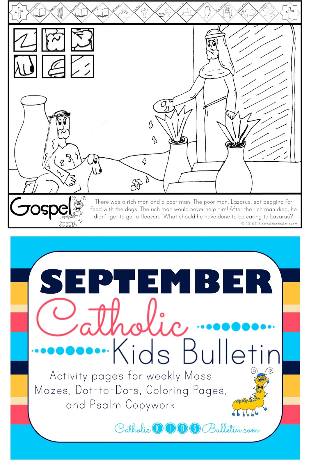 September 2016 Catholic Kids Bulletins Catholic Kids Bulletin