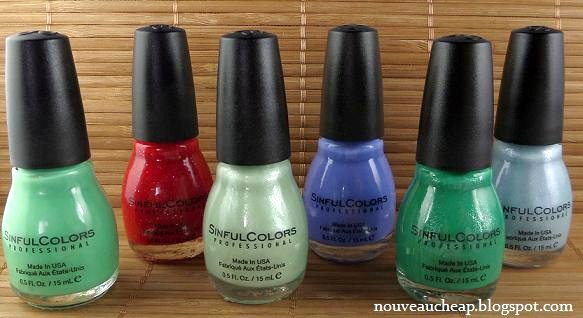 Sinful Colors Summer 2014 swatches (and exciting news) | Nouveau Cheap