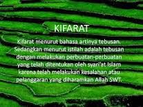 Kumpulan Materi Agama Pengertian Puasa Kafarat