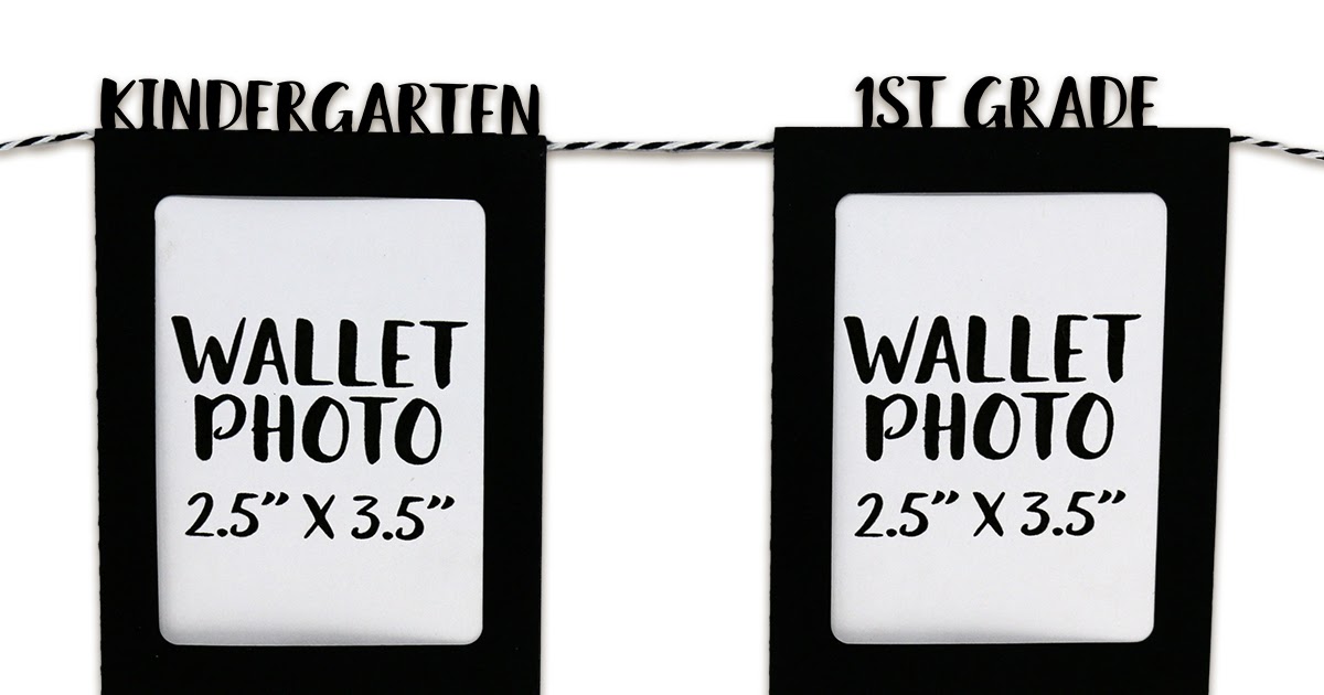 Bits of Paper Wallet Sized Grade Frames!