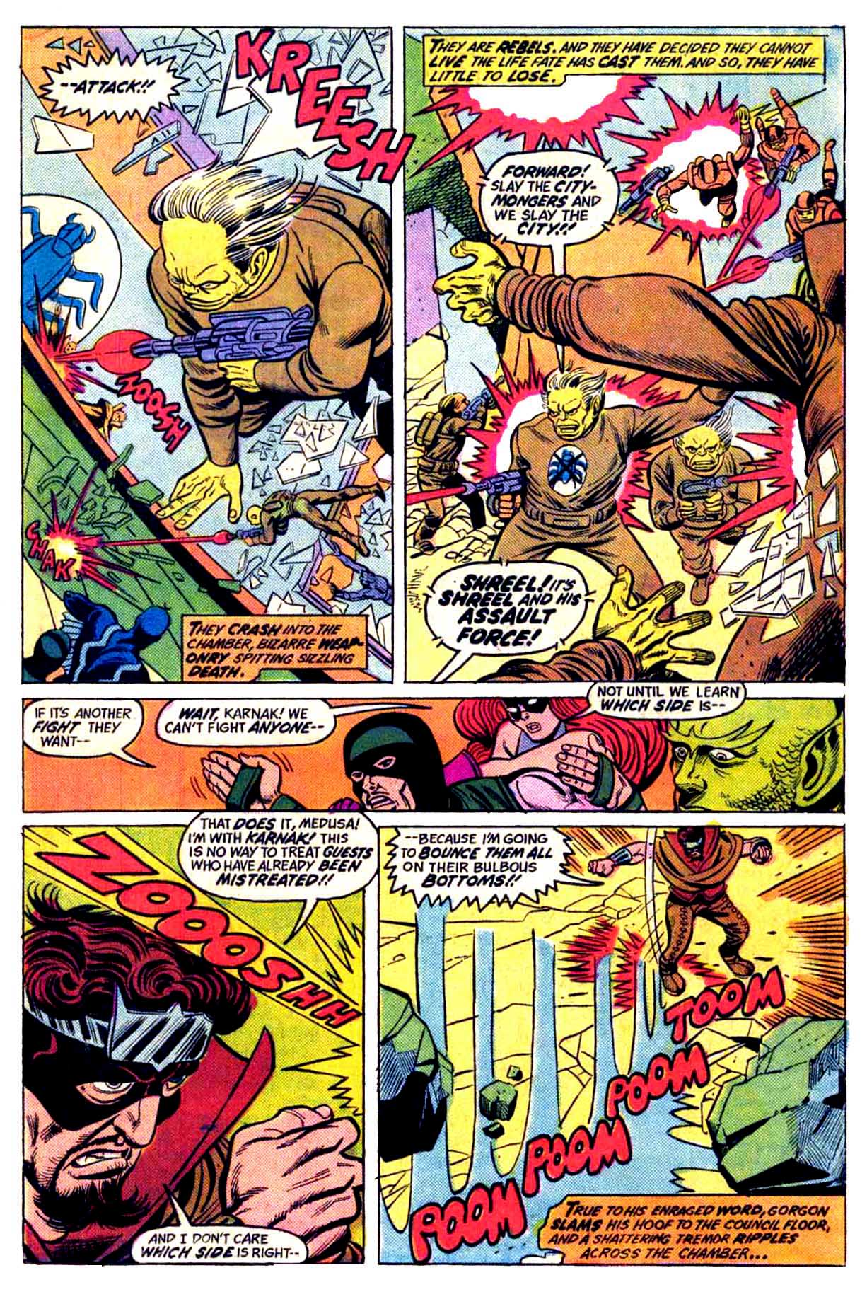 Read online Inhumans (1975) comic -  Issue #7 - 12