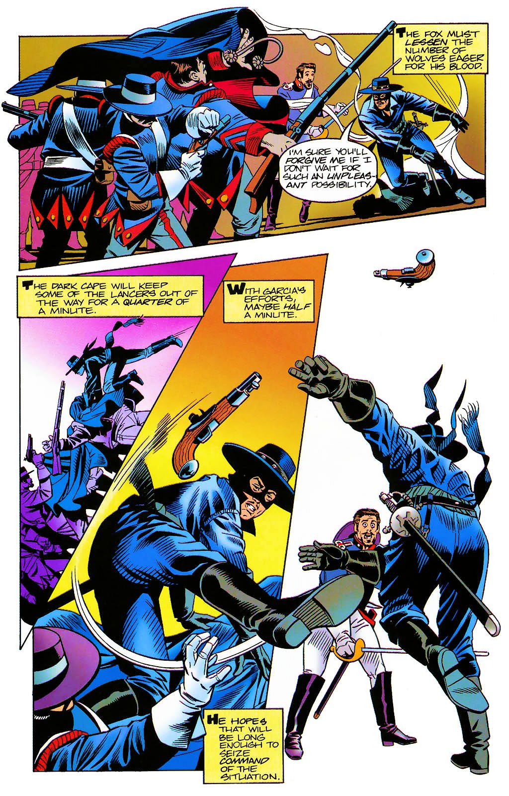 Read online Zorro (1993) comic -  Issue #2 - 22
