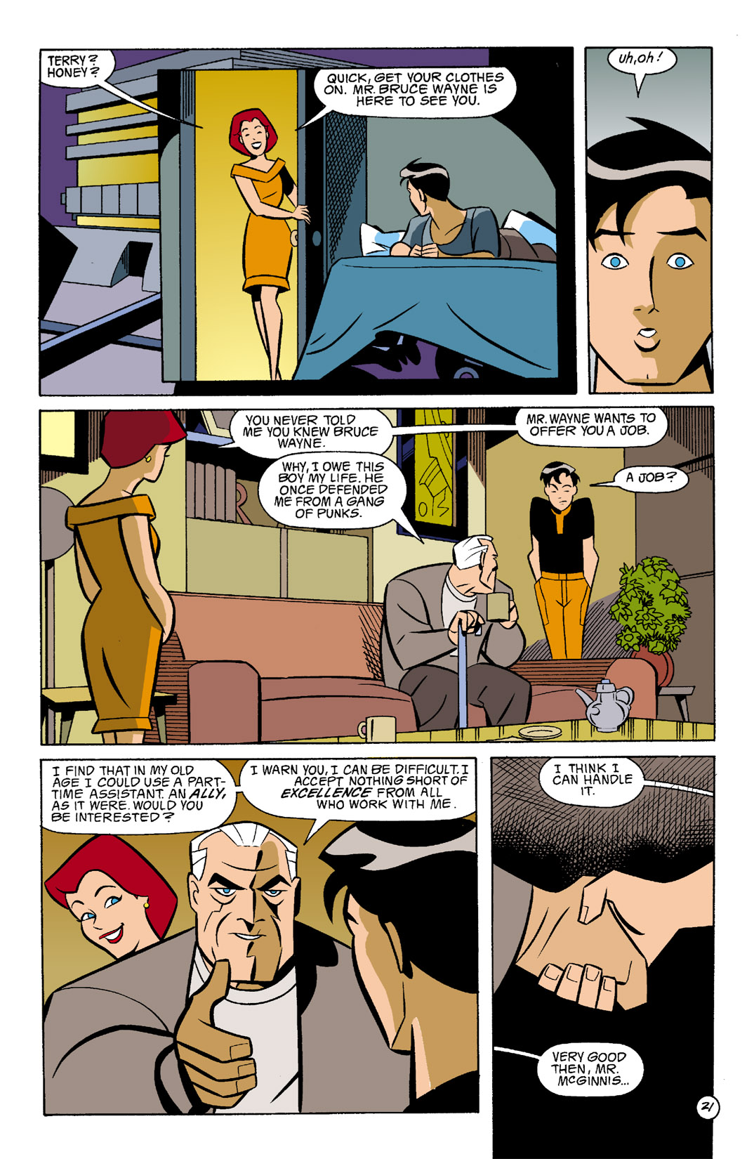 Batman Beyond [I] issue 2 - Page 22