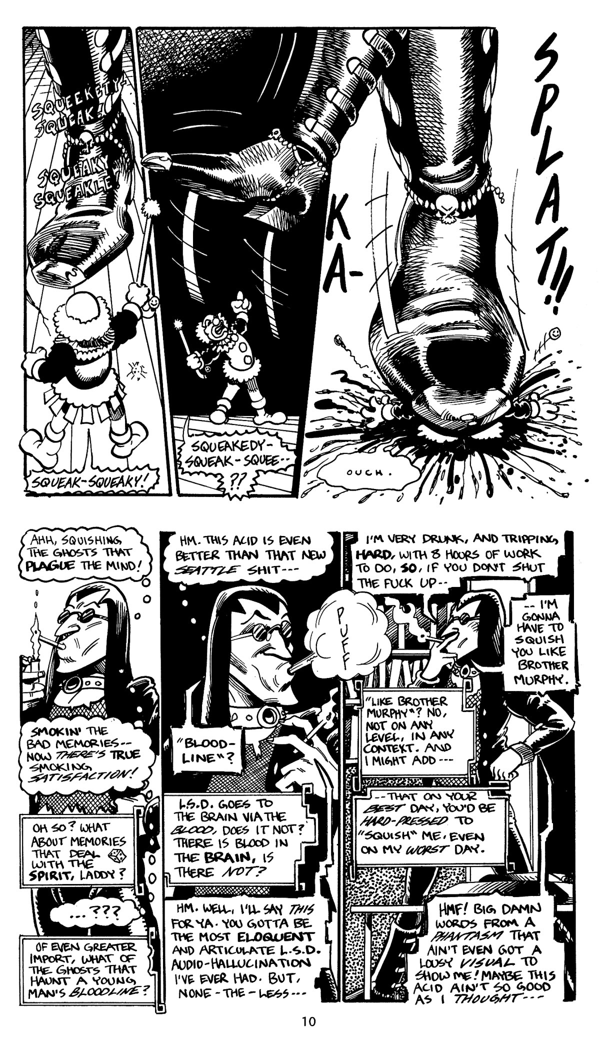 Read online (After)Life in Gothland comic -  Issue #1 - 12