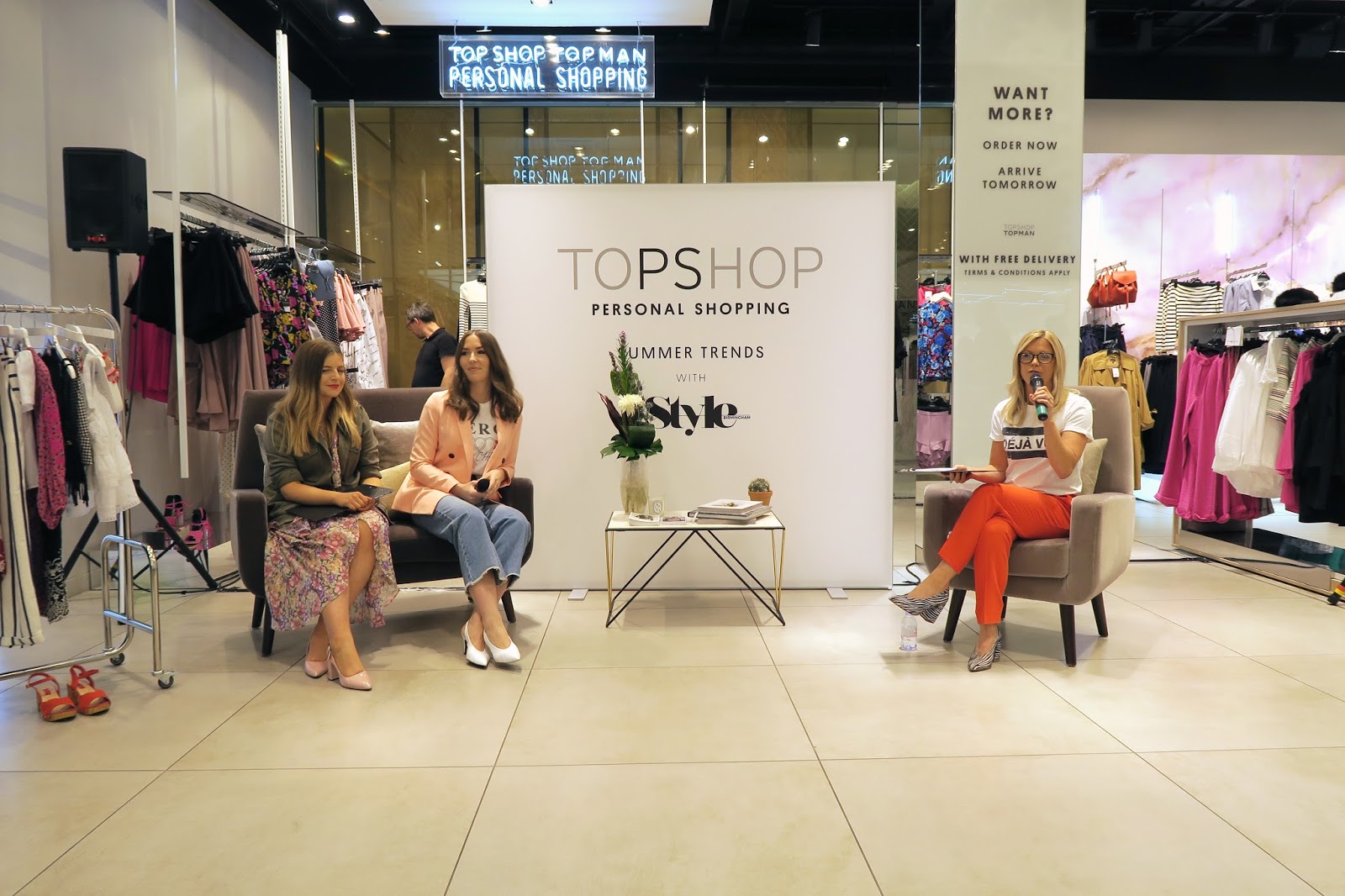 TOPSHOP PERSONAL SHOPPING EVENT