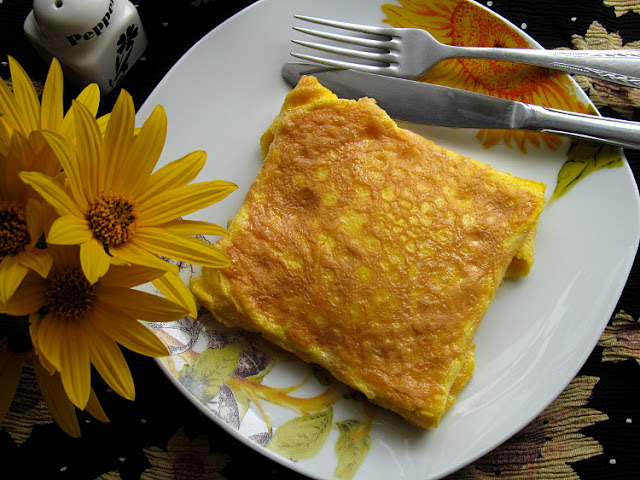 Яичные "конвертики" с сыром
