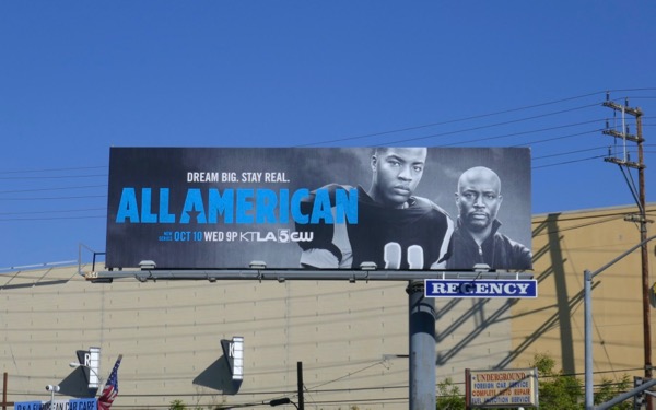 All American series launch billboard All American series launch billboard