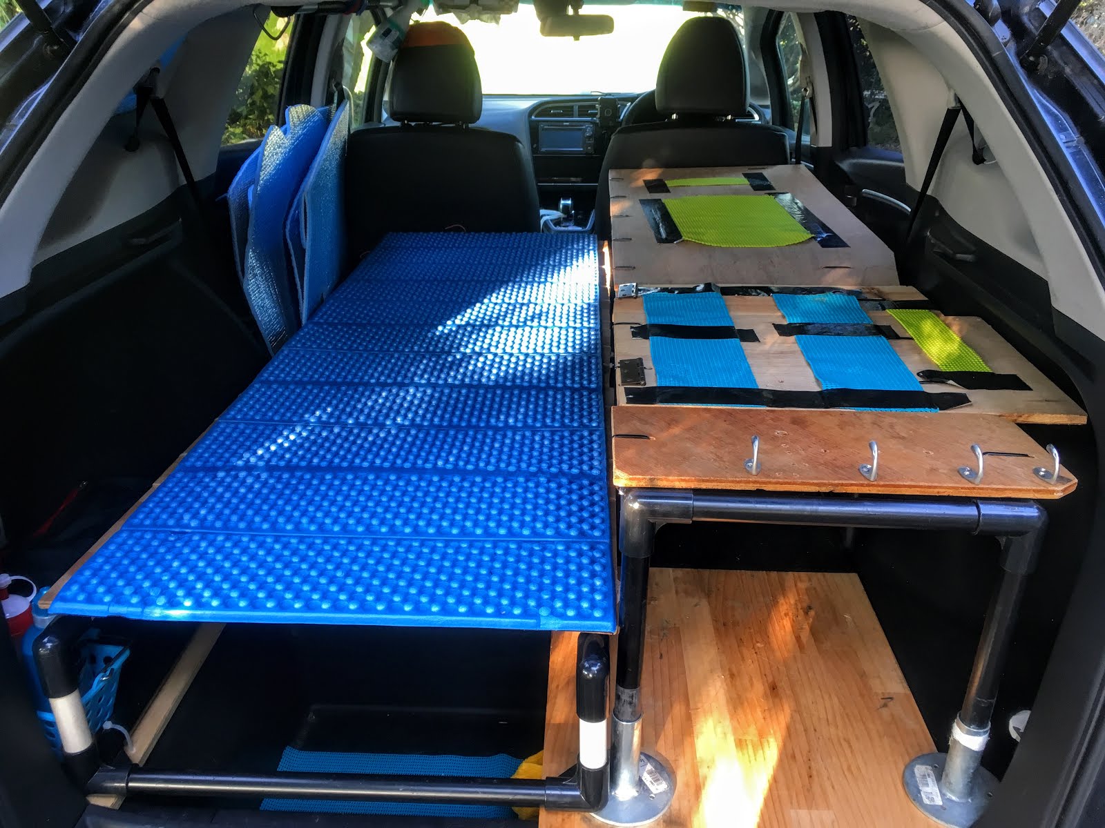 自転車はオフトレです ｰ Dｰ ｷﾘｯ Honda Shuttle 車中泊仕様 Ver 16