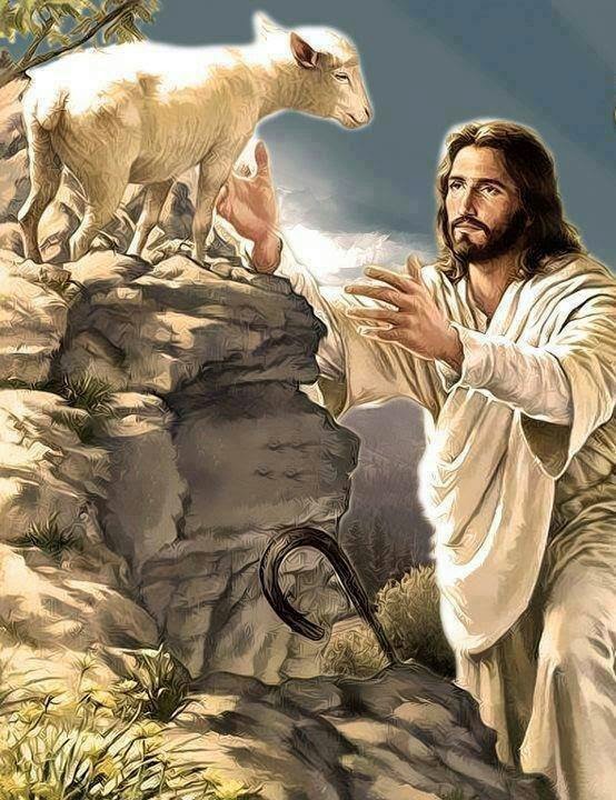 clipart jesus and the lost sheep - photo #10