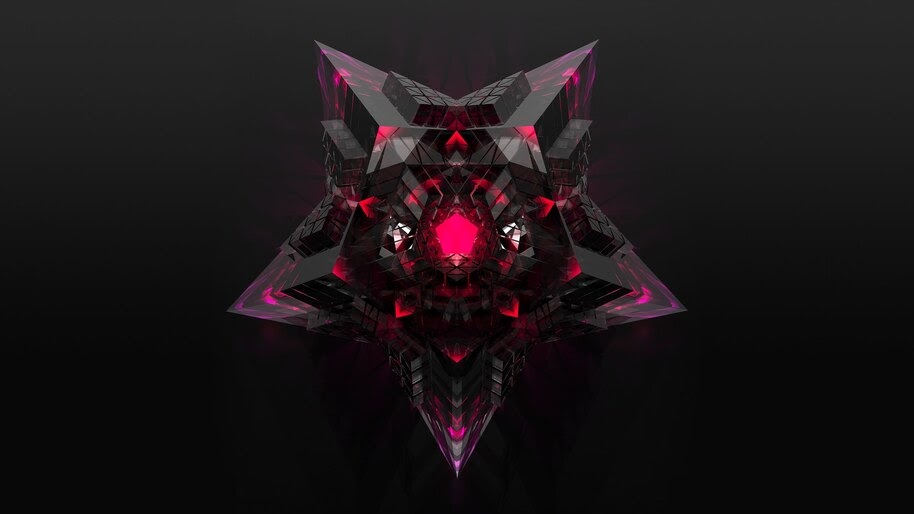 Star, Abstract, Digital Art, 4K, #4.2040
