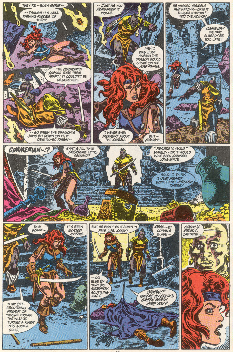 Read online Conan the Barbarian (1970) comic -  Issue #249 - 22