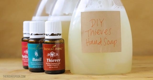 Homemade Foaming Hand Soap Recipe with Essential Oils