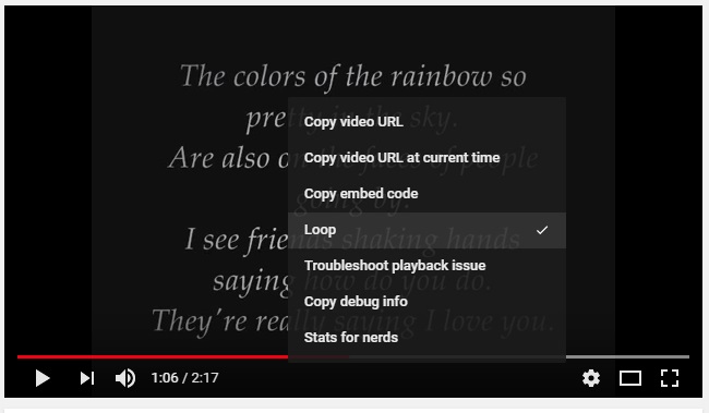 Java Solutions: [Solved] How to automatically play YouTube video repeatedly