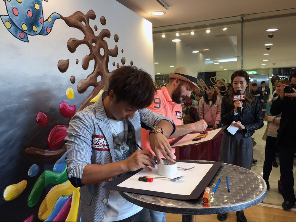 Ben Heine Solo Exhibition at Harbour City in Hong Kong - Love and Chocolate - Photo Report 2015