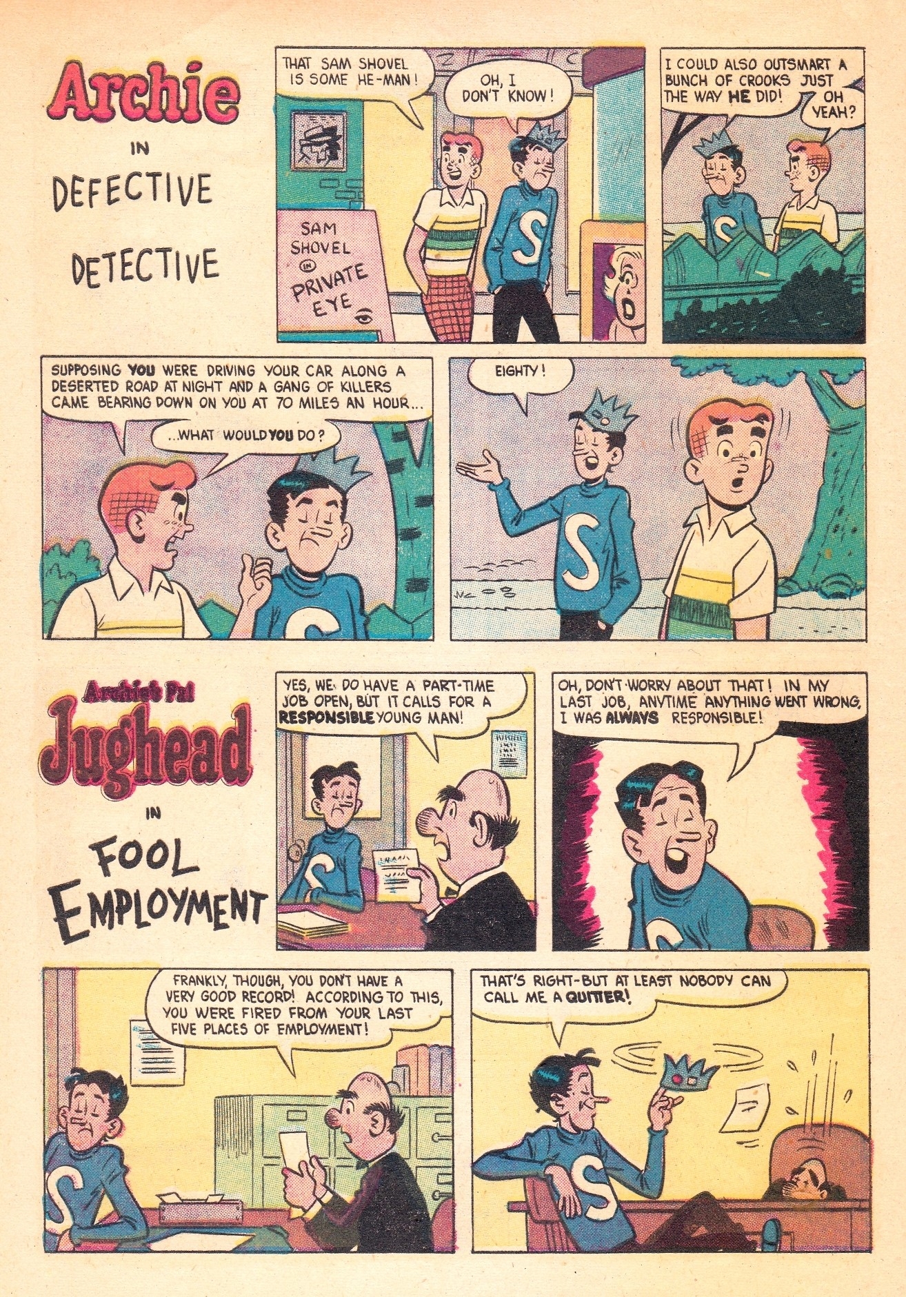 Read online Archie's Joke Book Magazine comic -  Issue #29 - 8