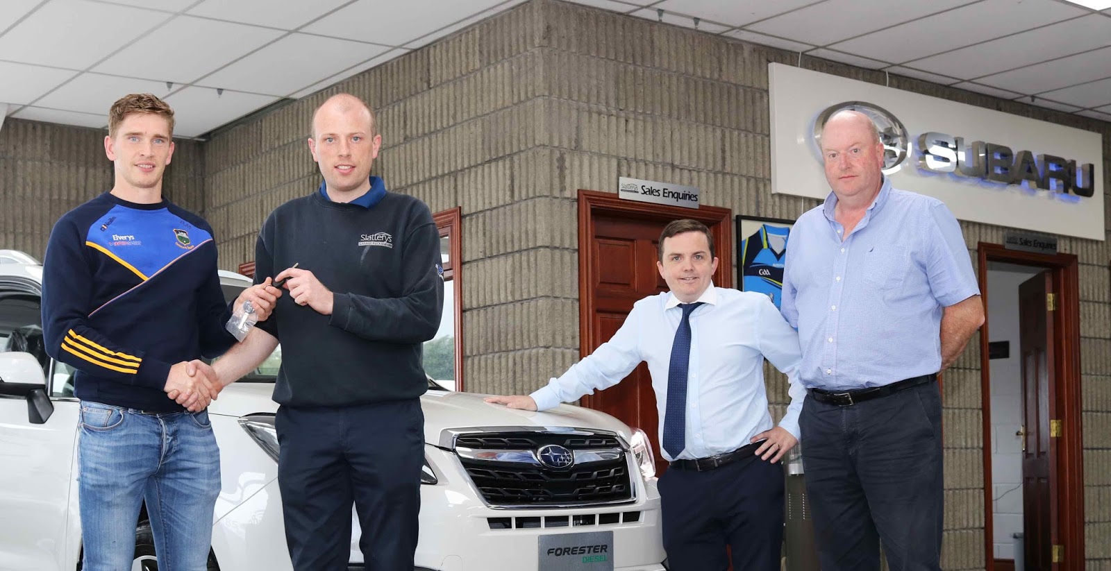 Irish Car+Travel Magazine Brendan Maher is Subaru Ambassador for Slatterys