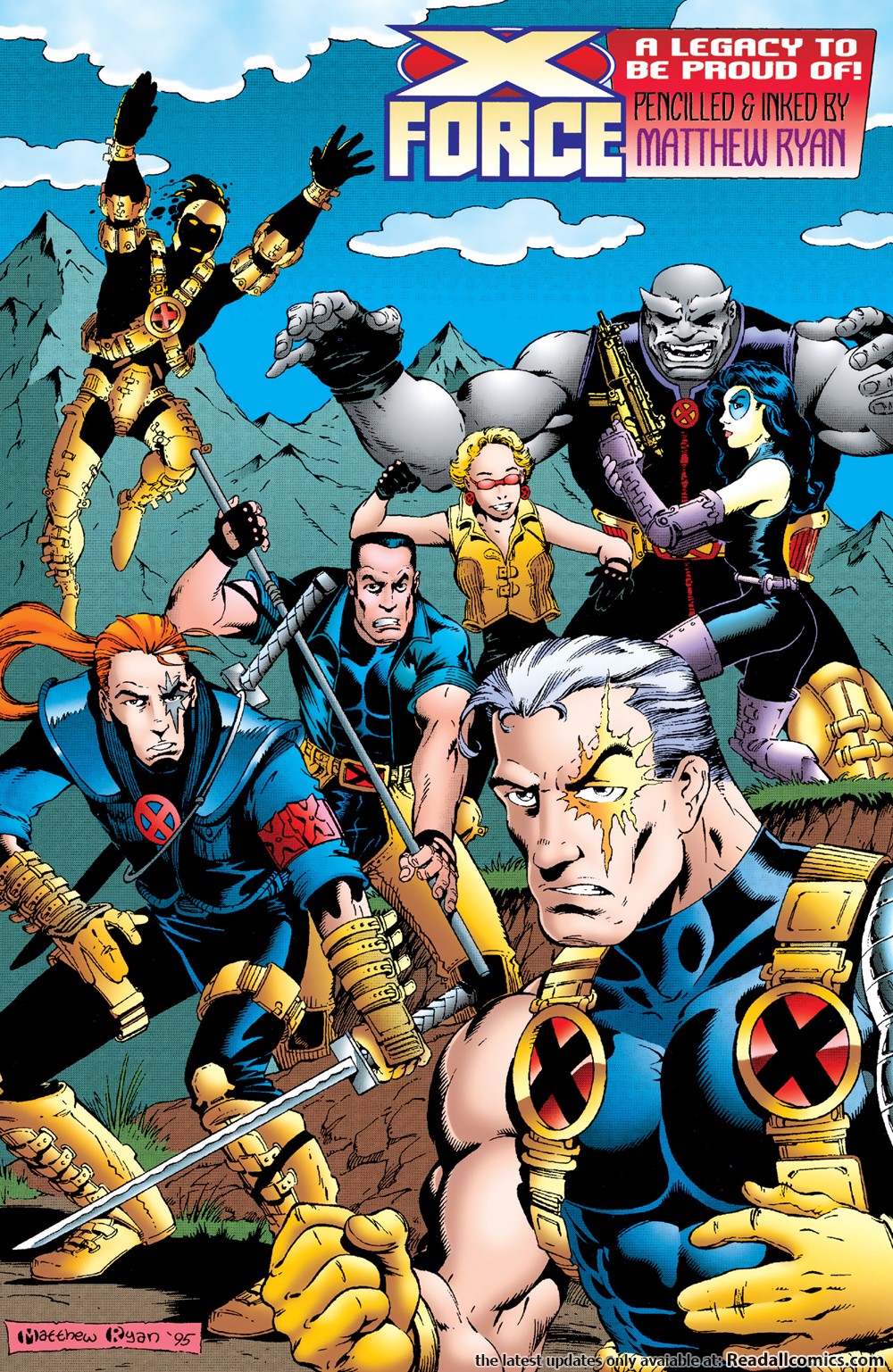 Cable V1 X Force Annual 1995 Read Cable V1 X Force Annual 1995 comic