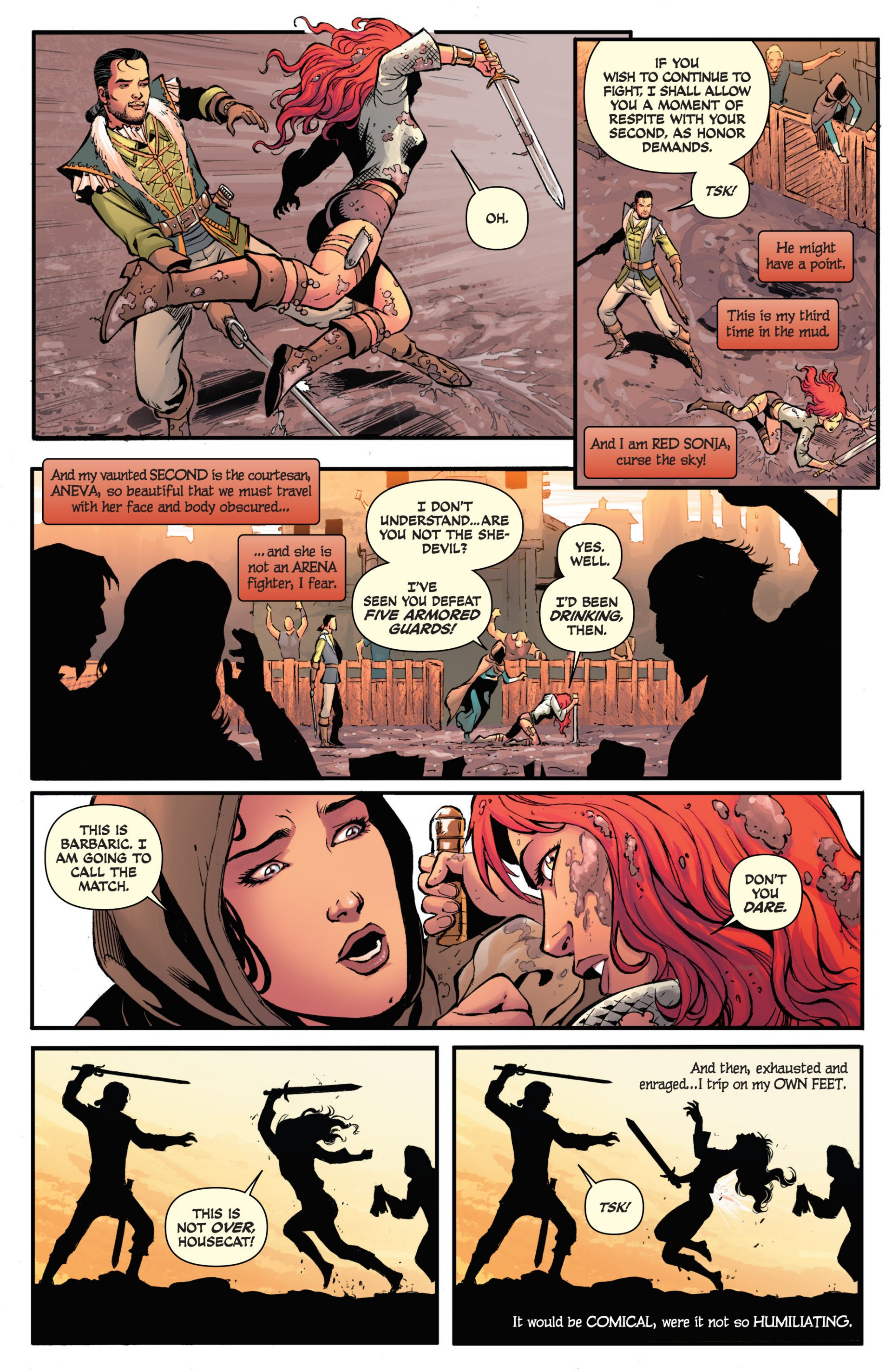 Read online Red Sonja (2013) comic -  Issue #10 - 8