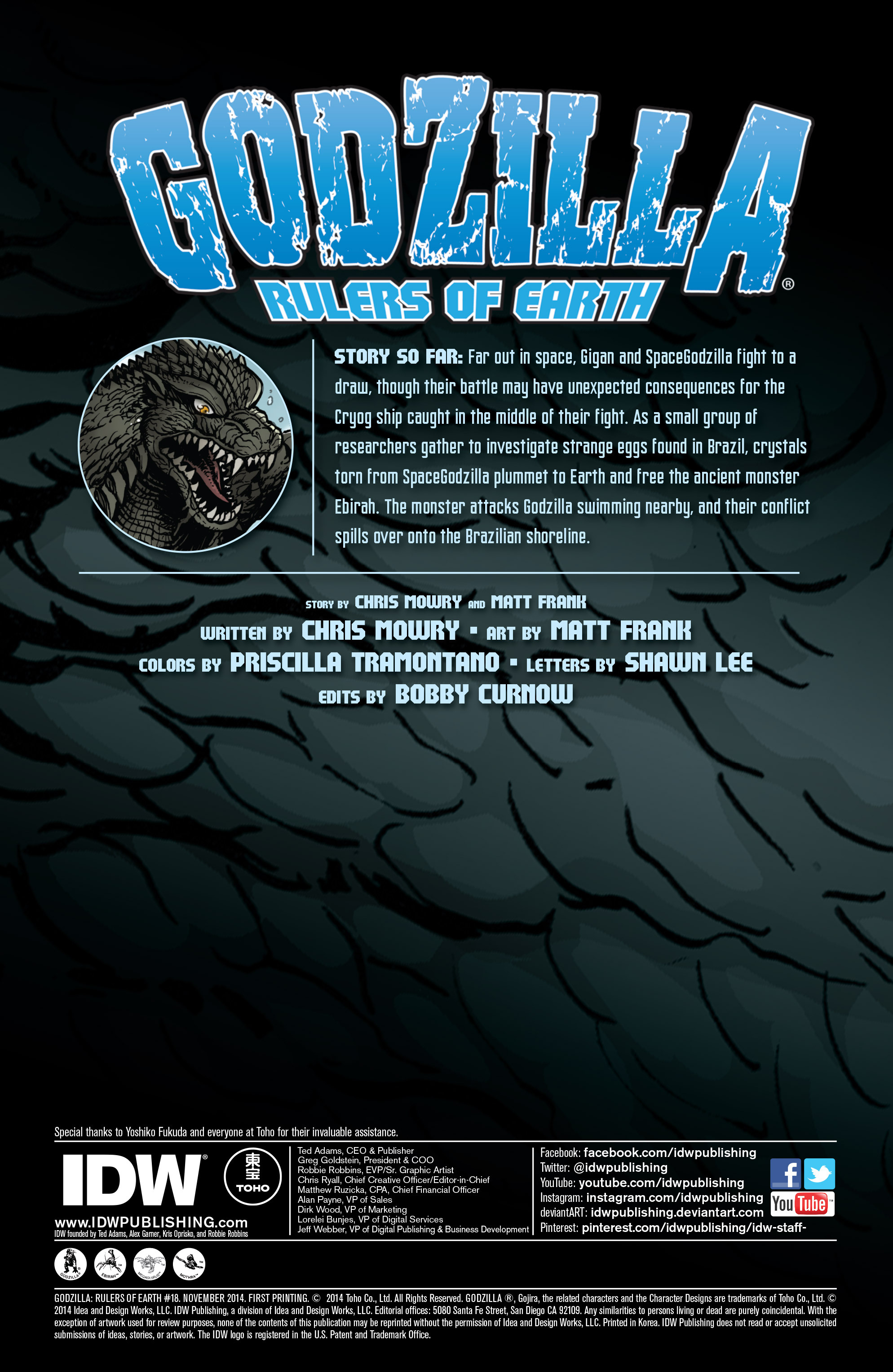 Read online Godzilla: Rulers of Earth comic -  Issue #18 - 2