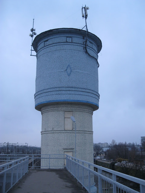 Водонапірна вежа на території залізничного вокзалу станції Кременчук © Oleh Kushch, CC-BY-SA-4.0