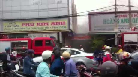 Cháy lớn ở trung tâm Cần Thơ - Ảnh 4 Chay lon o trung tam Can Tho - Anh 4
