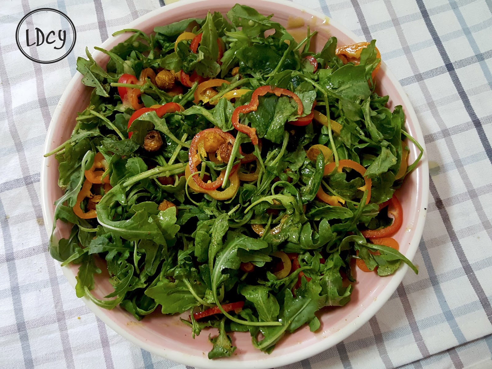 LOS DOMINGOS COCINO YO ENSALADA DE GARBANZOS/Chickpeas salad