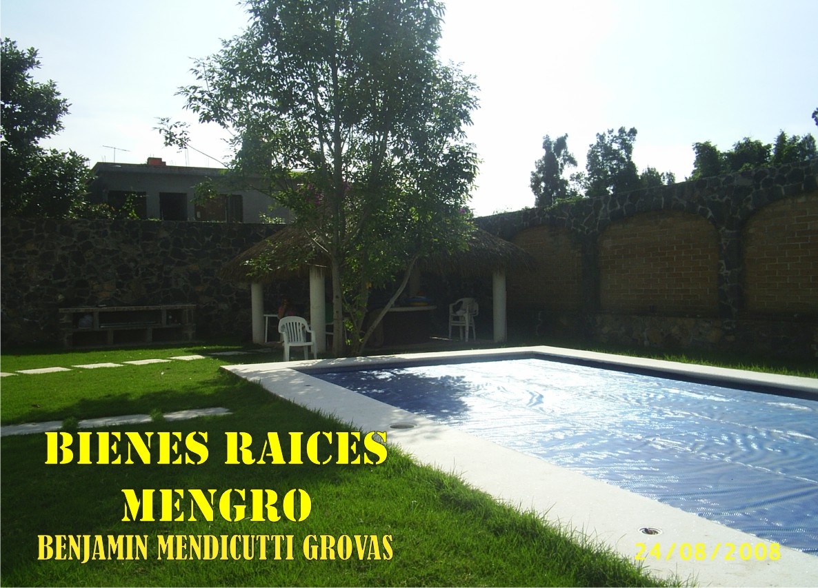 BIENES RAICES MENGROV FOTOS RESIDENCIA CUERNAVACA