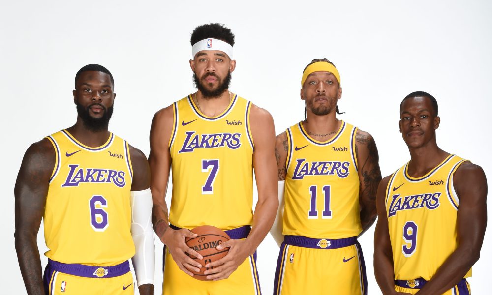 lakers roster jersey numbers