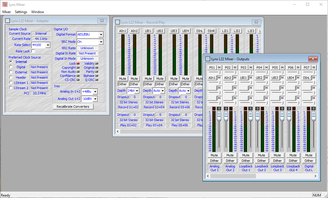 Archimago's Musings RETROMEASURE 2002 Lynx L22 PCI audio card in a