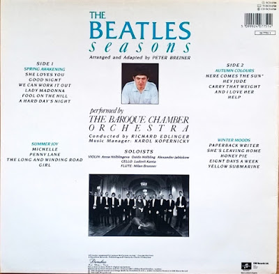 The Baroque Chamber Orchestra - The Beatles Seasons - 4 Concerto Grosso (1987 UK)