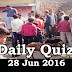 Daily Current Affairs Quiz - 28 Jun 2016