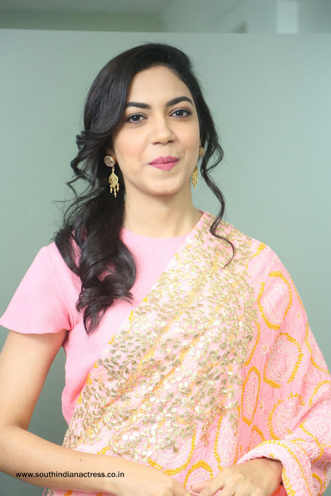 Ritu Varma stills at Keshava movie Interview